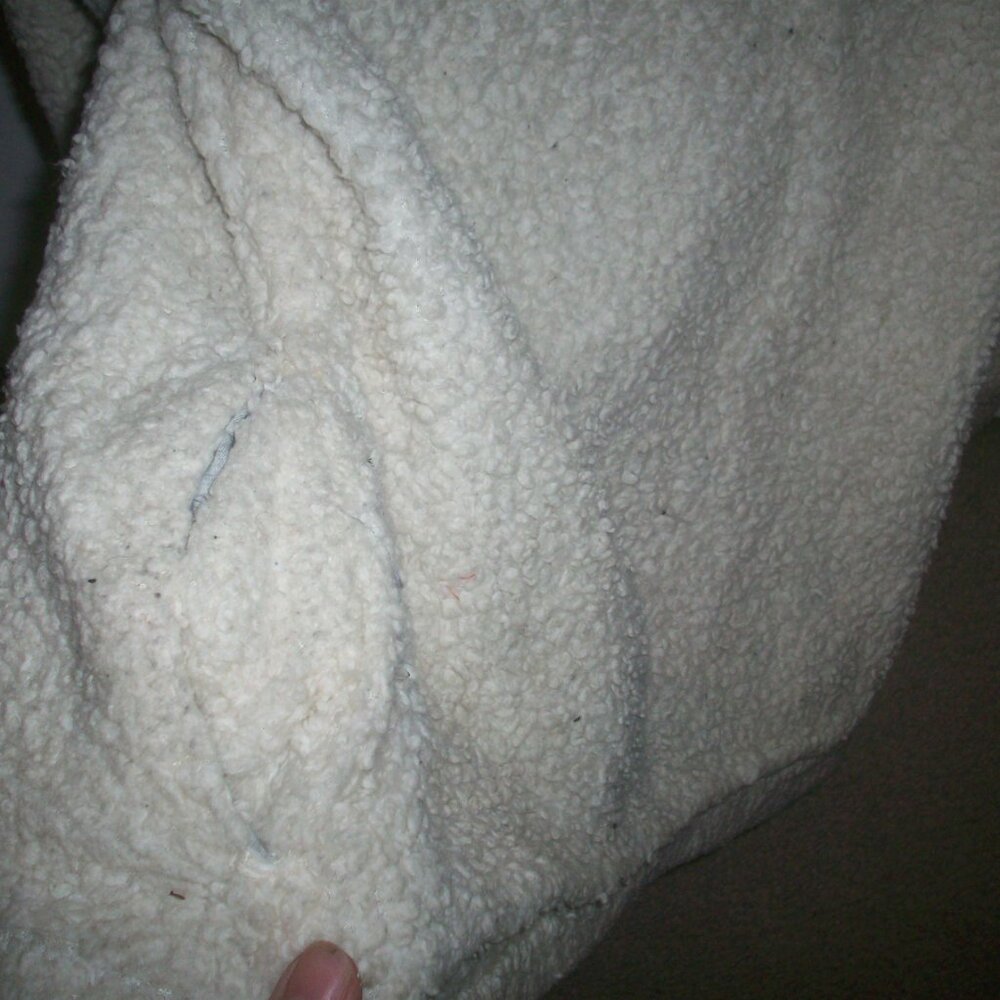 WEATHERPROOF Women's Sherpa Sweater Jacket long Sleeve Size Small S Cozy 1/4 Zip - Picture 9 of 11
